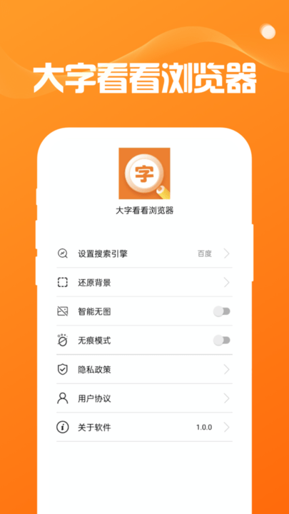 大字看看浏览器app